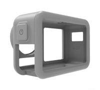 Custodia protettiva per DJI Action 5 Pro, a lunga durata, a prova di caduta, per telaio in TPU, antigraffio, antiurto, colorata (grigio)