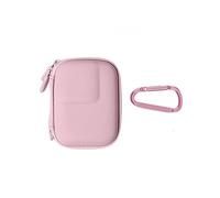 Custodia protettiva per DJI Osmo Action 6, mini borsa portatile con design impermeabile, guscio rigido antiurto con fodera in peluche per accessori per fotocamera, rosa, Unisex