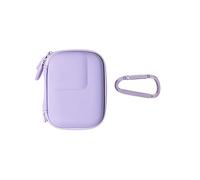 Custodia protettiva per DJI Osmo Action 6, mini borsa portatile con design impermeabile, guscio rigido antiurto con fodera in peluche per accessori per fotocamera, Viola, Unisex