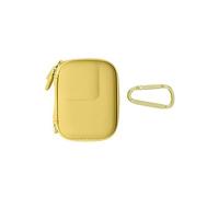 Custodia protettiva per DJI Osmo Action 6, mini borsa portatile con design impermeabile, guscio rigido antiurto con fodera in peluche per accessori per fotocamera, Giallo, Unisex