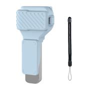 Custodia protettiva per DJI Osmo Pocket 4P, copriobiettivo cardanico integrato e protezione dello schermo, custodia rigida antigraffio con cinturino da polso per accessori fotocamera Pocket 4P, Blu
