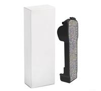 Custodia protettiva per DJI Pocket 3 con borchie di diamanti, custodia per fotocamera con giunto cardanico spesso 3 mm, resistente ai graffi, con design flip top e ricarica (argento)