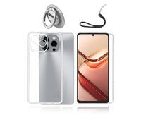 Custodia protettiva per DOOGEE NOTE 58, custodia in TPU trasparente compatibile con DOOGEE Note 58, massima protezione e delicata sulla pelle