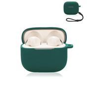 Custodia protettiva per Edifier Lolli ANC, yystao custodia morbida in silicone compatibile con Edifier Lolli ANC, con cordino, antipolvere, antiurto e durevole, verde