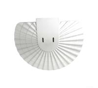 Custodia protettiva per EufyCam S4 utilizzando materiale ABS antigraffio per mantenere la funzionalità della fotocamera sotto esposizione esterna, bianco