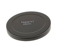 Custodia Protettiva per Filtro Obiettivo Da 49mm con Coperchio Nero