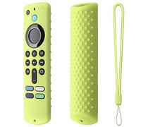 Custodia protettiva per Fire TV Stick (terza generazione) custodia in morbido silicone per telecomando di terza generazione, anti-caduta e antipolvere, colore verde brillante