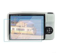 Custodia protettiva per fotocamera Canon SX740, in silicone, con pellicola protettiva in vetro temperato, antigraffio, colore: verde gelatina