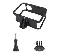 Custodia protettiva per fotocamera con aperture scavate per pulsante e accesso alla porta senza ostacoli che garantiscono piena funzionalità, resistenza agli urti e adattatore per treppiedi Action