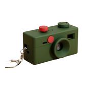 Custodia protettiva per fotocamera digitale Kodak CHARMERA portachiavi, stampa 3D Digicam, custodia protettiva precisa con coperchio magnetico design per Blind Box 1987 Mini fotocamera custodia, Verde