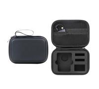 Custodia protettiva per fotocamera DJI Osmo 360, antipolvere, antiurto, con doppia cerniera e tasca in rete integrata, fodera in EVA anti-compressione per accessori per fotocamera, Nero , Unisex