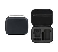 Custodia protettiva per fotocamera DJI Osmo 360, antipolvere, antiurto, con doppia cerniera e tasca in rete integrata, fodera in EVA anti-compressione per accessori per fotocamera, Nero , Unisex