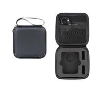 Custodia protettiva per fotocamera DJI OSMO 360, mini borsa da viaggio compatta con fodera in EVA e scomparto organizer in rete, antiurto e impermeabile, PU nero., Unisex