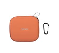 Custodia protettiva per fotocamera DJI Osmo Nano, custodia portatile in pelle PU con guscio rigido EVA e gancio da viaggio per accessori per fotocamera antipolvere, Arancione, Unisex