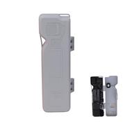 Custodia protettiva per fotocamera DJI Pocket 4, custodia per PC, custodia magnetica a sgancio rapido per filtro obiettivo/microfono mini, grigio, Unisex