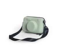 Custodia protettiva per fotocamera Fujifilm Instax Wide 400/Wide 400/210/300/LOMO, custodia rigida portatile in EVA con tracolla, Verde, Custodia protettiva per fotocamera Wide 400/Wide 400/210/300