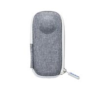 Custodia protettiva per fotocamera Insta360 X4, custodia impermeabile in tessuto Oxford con design semi aperto, borsa compatta per accessori per action camera