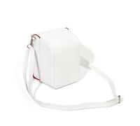 Custodia protettiva per fotocamera Polaroid Now+ Gen2 e Now+ Gen3, con comoda tracolla per un facile trasporto e viaggio, custodia protettiva per fotocamera istantanea, bianco, Custodia per fotocamera