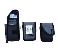 Custodia protettiva per Freestyle Libre modello SMART'ACCESS MABOX - Nero/Grigio - Porta Insulina da Viaggio