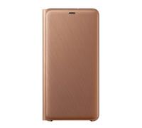 Custodia protettiva per Galaxy A7 Flip Wallet, Oro