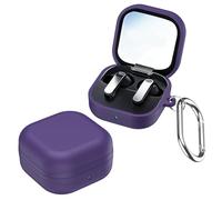 Custodia protettiva per Galaxy Buds 4 / Buds 4 Pro, custodia per auricolari in TPU PC, protezione antiurto con gancio per Galaxy Buds 4 / Buds 4 Pro (verde)