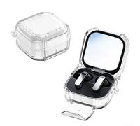 Custodia protettiva per Galaxy Buds 4 Pro con copertura a 360 gradi e cavalletto per una maggiore stabilità durante l'ascolto e la visualizzazione quotidiana (trasparente)