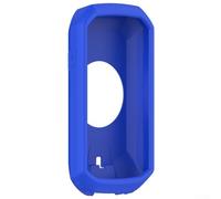 Custodia protettiva per Garmin Edge 1050 in silicone liquido, copertura completa, assorbimento degli urti, protezione GPS per bici slim fit, 12,1 cm (blu)