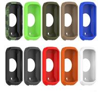 Custodia protettiva per Garmin Edge 1050 in silicone liquido, copertura completa, assorbimento degli urti, protezione GPS per bici slim fit, 12,1 cm (arancione)