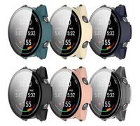 Custodia protettiva per Garmin Forerunner 70/170/170 Music Screen Protector, custodia protettiva completa, custodia protettiva rigida in PC con pellicola protettiva, confezione da 6