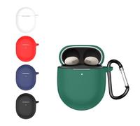 Custodia protettiva per Google Pixel Buds Pro 2, custodia in silicone per cuffie a prova di caduta e polvere (nero)