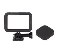Custodia protettiva per GoPro Hero10 e 9 con attacco a slitta, design unico con porte laterali e braccio di supporto estensibile per una maggiore