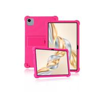 Custodia protettiva per Honor Pad X9a 11.5" 2025, custodia morbida in silicone delicato sulla pelle, per Honor X9a, con supporto regolabile (rosa)