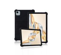 Custodia protettiva per Honor Pad X9a 11.5" 2025 Tablet, custodia morbida in silicone delicato sulla pelle per Honor X9a con supporto regolabile (nero)