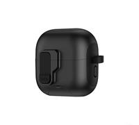 Custodia protettiva per Huawei FreeClip 2 con chiusura automatica e telaio resistente alle cadute e funzione di supporto (nero)