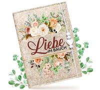 Custodia protettiva per il passaporto della mamma (materiale feltro), per la conservazione di documenti e foto a ultrasuoni, idea regalo per donne incinte e futuro amore nella pancia