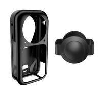 Custodia protettiva per Insta360 X6, custodia protettiva in silicone morbido con copriobiettivo, anti-goccia, antipolvere, custodia protettiva completa per fotocamera panoramica Insta 360 X6