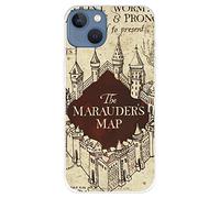 Custodia protettiva per iPhone 14 Plus, ufficiale Harry Potter, La Mappa del Malandrino, per proteggere il tuo telefono, flessibile, con licenza ufficiale di Harry Potter