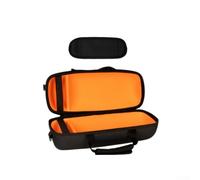 Custodia protettiva per JBL per Xtreme 5 - Guscio rigido in nylon EVA resistente, scatola da viaggio portatile con manico, colore nero, 45 x 17 x 17 cm