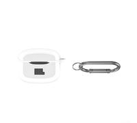 Custodia protettiva per JBL Tune Beam 2, in silicone, morbida e maneggevole, per viaggi, colore bianco