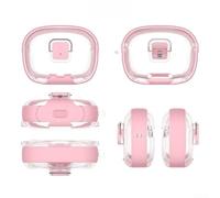Custodia protettiva per jbl Vibe Beam/Beam 2/200TWS | per materiale TPU, resistente ai graffi, design leggero (rosa)