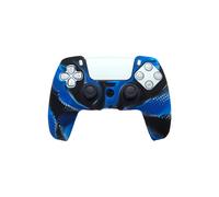 Custodia protettiva per joystick e gamepad in silicone morbido antiscivolo con borchie blu mimetico per console