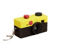 Custodia protettiva per Kodak per CHARMERA Portachiavi Fotocamera Digitale Drop-Proof Plastica Digicam Cover Misura Precisa per Blind Box 1987 Mini Fotocamera Custodia, Nero-Giallo, Custodia