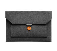 Custodia Protettiva per Laptop in Feltro Nero, Borsa Organizer Portatile