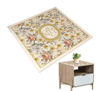 Custodia protettiva per lavatrice e asciugacapelli, tappeto antipolvere, ad asciugatura rapida, protezione anti-derapant 58 x 58 cm, impermeabile per cucina, lavanderia, casa, dormitorio appartamento