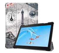 Custodia Protettiva per Lenovo Tab P10 TB-X705F 10.1 Pollici, Sottile, con Funzione di Supporto e spegnimento Automatico, Blu