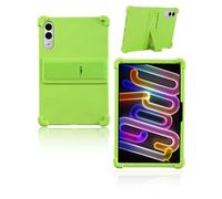 Custodia protettiva per Lenovo Xiaoxin Pad Pro GT Tablet 11.1 Pollici 2025 Ultimo TB710FU, yystao Bambini Morbido Silicone Case Supporto Regolabile (Verde)