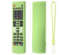 Custodia protettiva per LG AKB75375604 AKB75095302 AKB73715601 per LG AKB Series Smart TV Remote Cover in morbido silicone (verde luminoso)