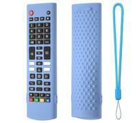 Custodia protettiva per LG AKB75375604 AKB75095302 AKB73715601 per LG AKB Series Smart TV Remote Cover in morbido silicone (blu luminoso)