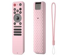 Custodia Protettiva per LG MR25GA Magic Telecomando, Copertura Protettiva in Silicone Antiurto Antiscivolo con Cordino per MR25GA Magic Telecomando (Rosa)