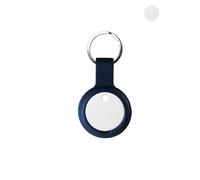 Custodia protettiva per localizzatore Chipolo anti-perdita con portachiavi in silicone, resistente ed elegante, impermeabile, anti-caduta, blu